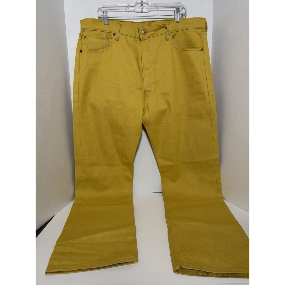 Levi's Men's 501 Original Jeans 005011474 Yellow Size 38x34 153
